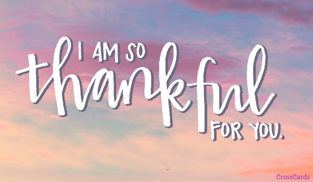 Thankful for You! ecard, online card