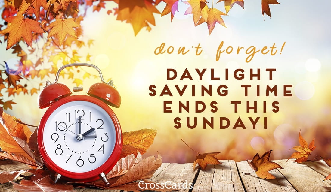 Daylight Saving Ends eCards Free eMail Greeting Cards Online