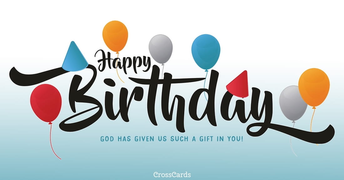 God Has Given Us Such a Gift ecard, online card