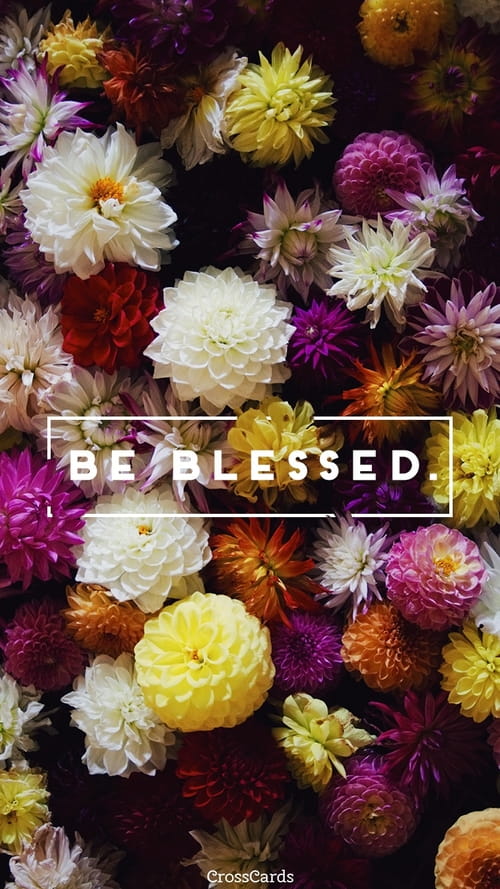 Be Blessed Phone Wallpaper And Mobile Background - 