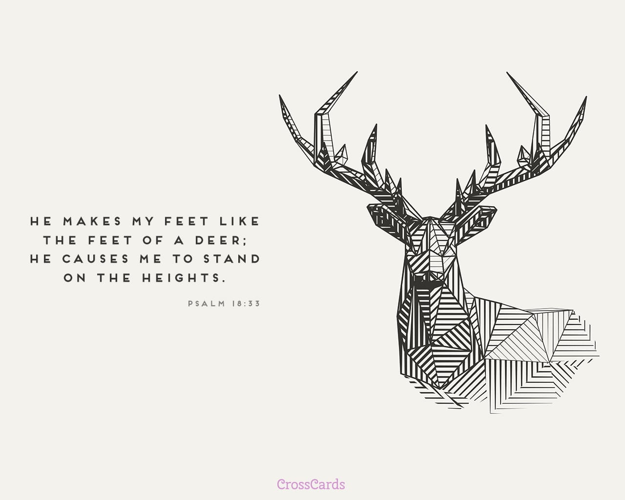 Psalm 18 33 Bible Verses And Scripture Wallpaper For Phone Or Computer