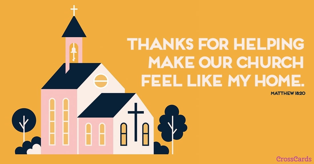 Making Church a Home ecard, online card