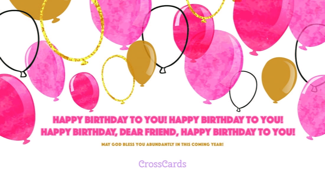 Happy, Happy, Happy Birthday ecard, online card