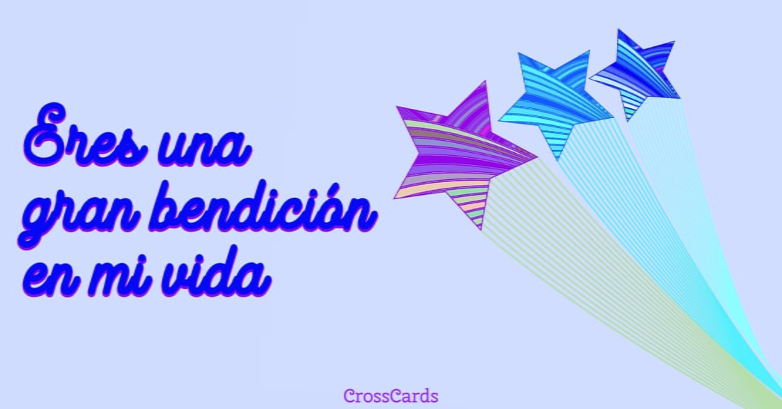 Bendición ecard, online card