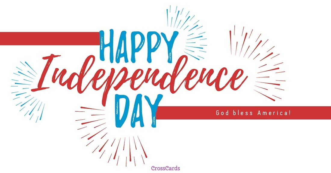 Happy Independence Day ecard, online card