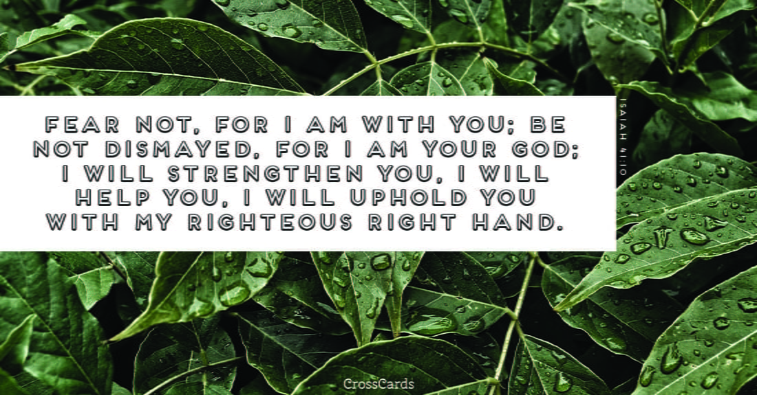 Isaiah 41:10 ecard, online card