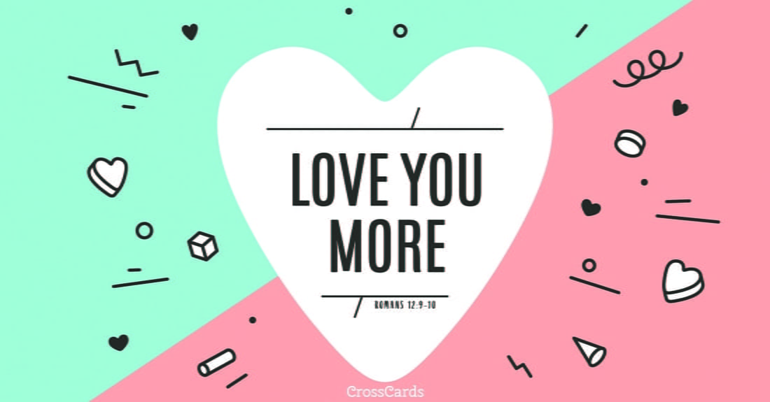 Love You More ecard, online card