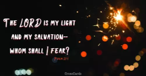 psalms the lord is my light