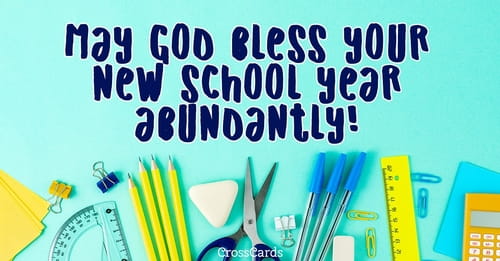 Free Back to School Blessings eCard - eMail Free Personalized Back to ...