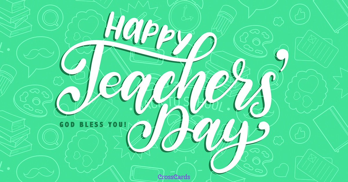 Happy Teachers' Day! eCard Free Teachers' Day Cards Online