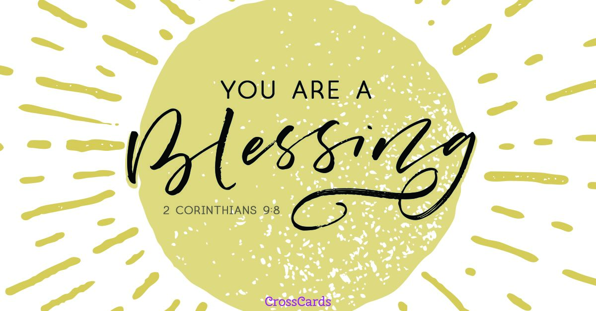 You Are a Blessing eCard - Free Pastor Appreciation Day ...