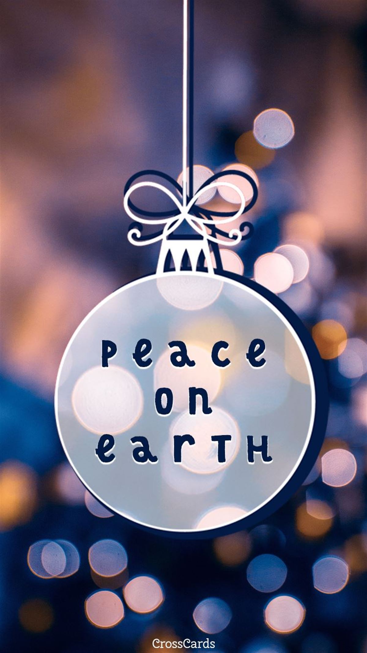 Peace on Earth mobile phone wallpaper