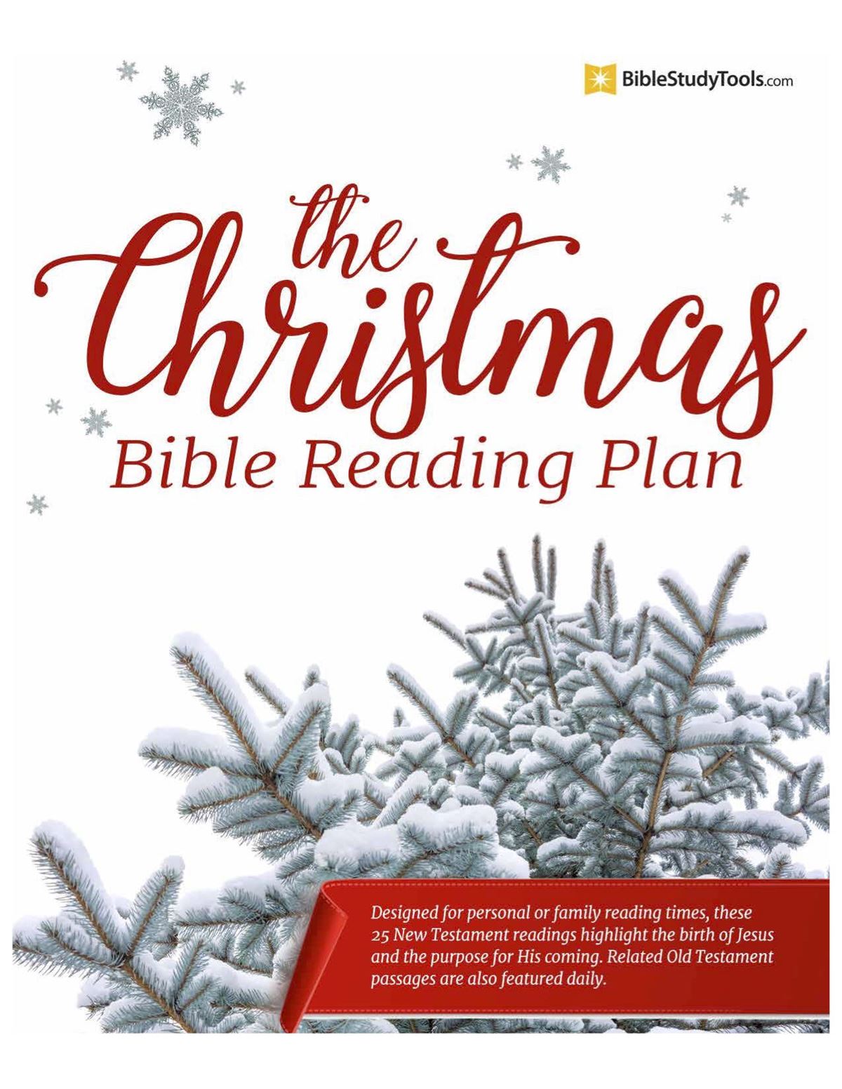 The Christmas Bible Reading Plan Printable Download Free