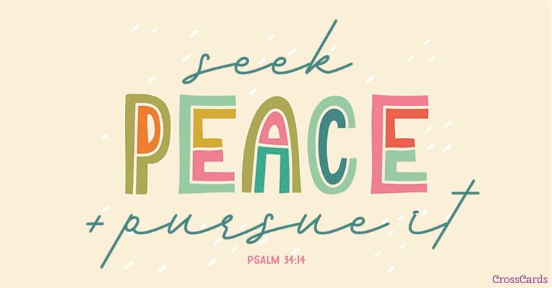 Seek Peace