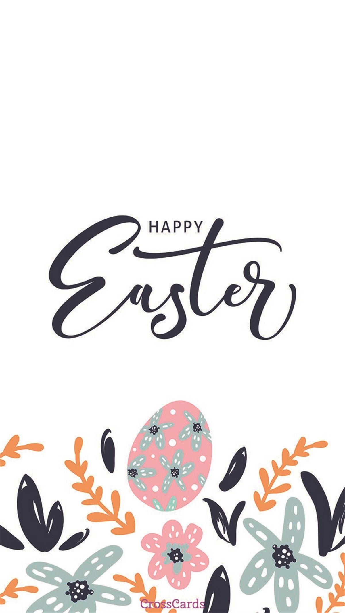 Happy Easter mobile phone wallpaper