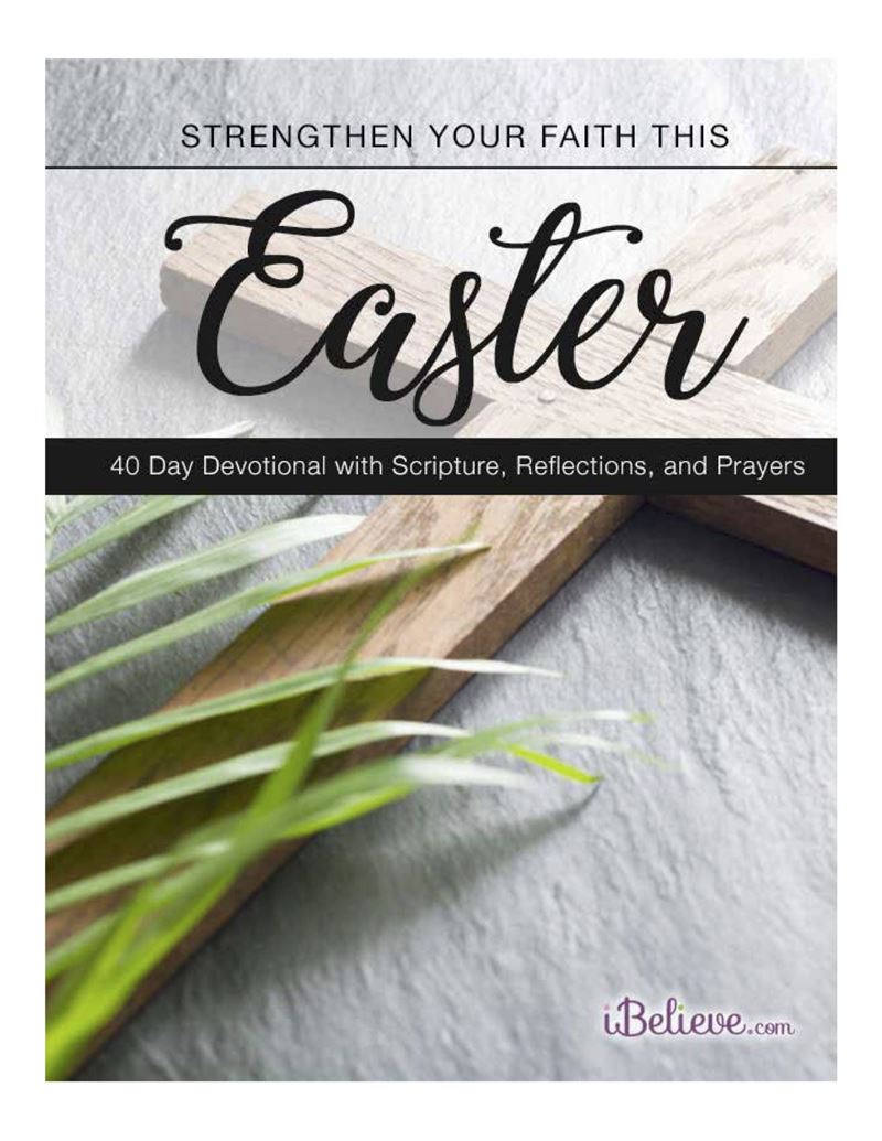 Strengthen Your Faith this Easter 40 Day Devotional Printable