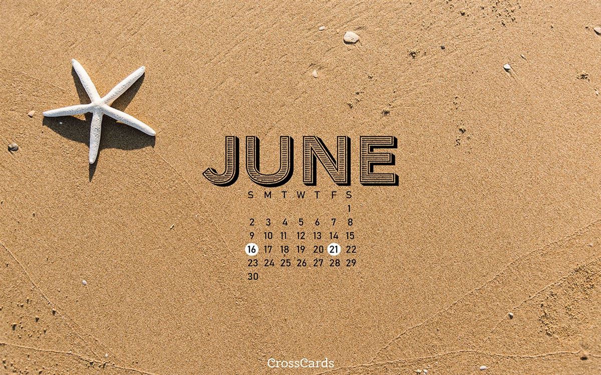 June 2019 - Beach mobile phone wallpaper