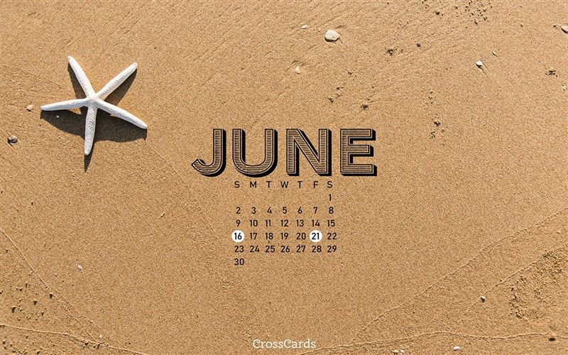 June 2019 Beach Desktop Calendar Free Monthly Calendars