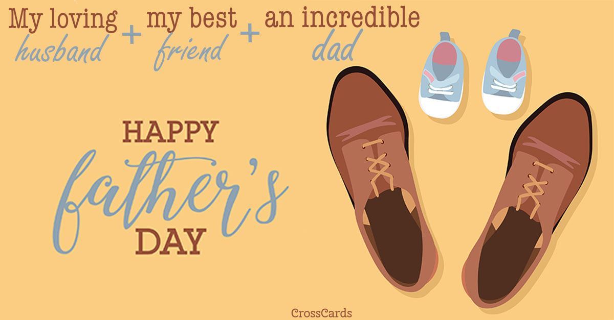 Happy Father's Day Husband ecard, online card