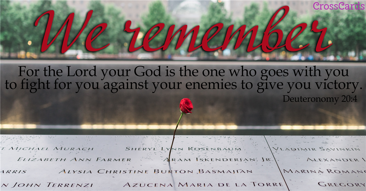 September 11, 2001: We Remember ecard, online card