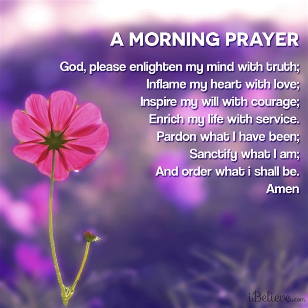 morning prayer