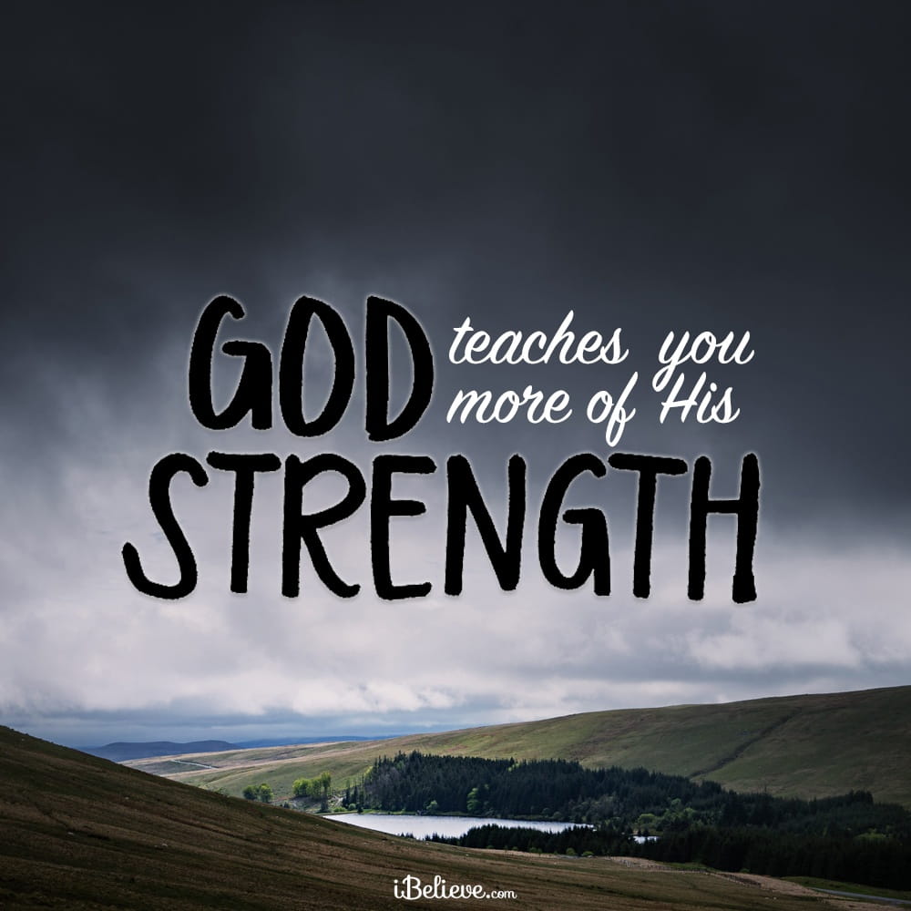 A Prayer For Encouragement And Strength