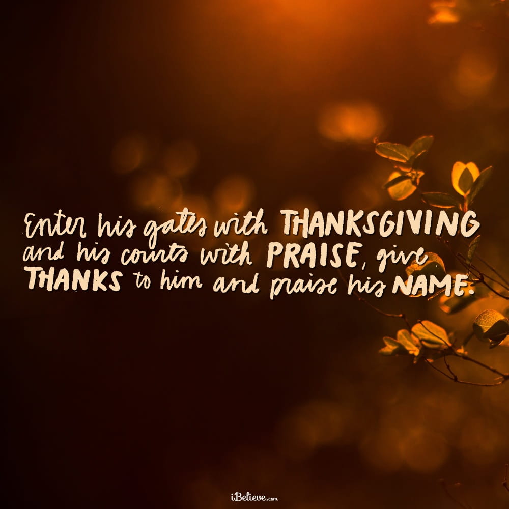 Thanksgiving reflection ideas