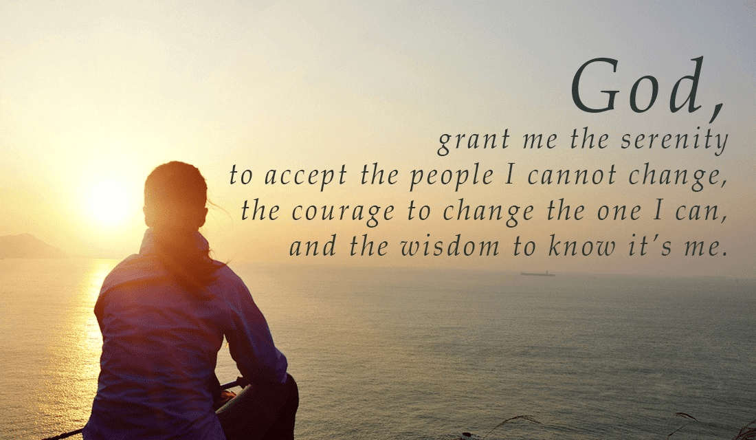 serenity prayer, lord grant me serenity