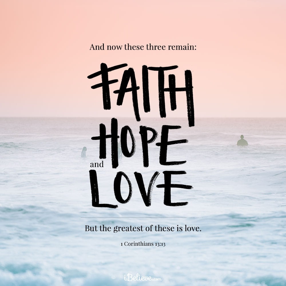 Bible Verses About Faith And Love