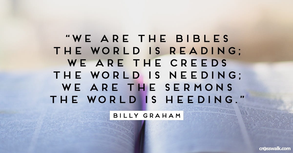 meaning universe verse Billy Quotes Graham 40 Courageous