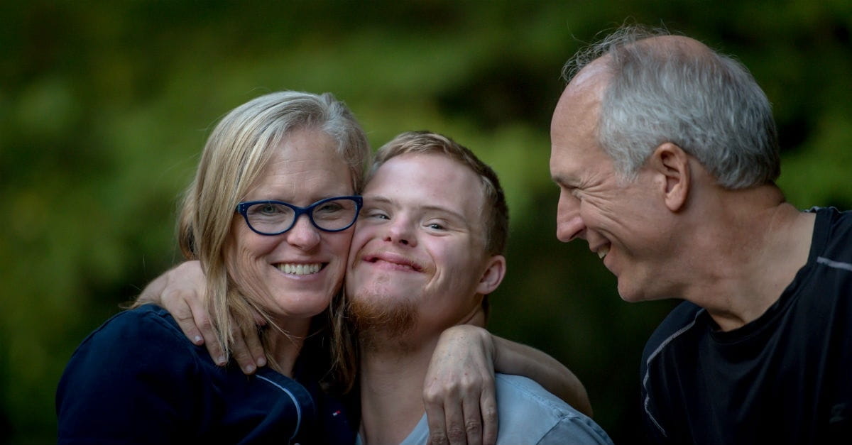 People with Down syndrome likely live a life full of happiness, not suffering. 