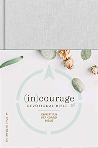 csb (in)courage devotional Bible cover