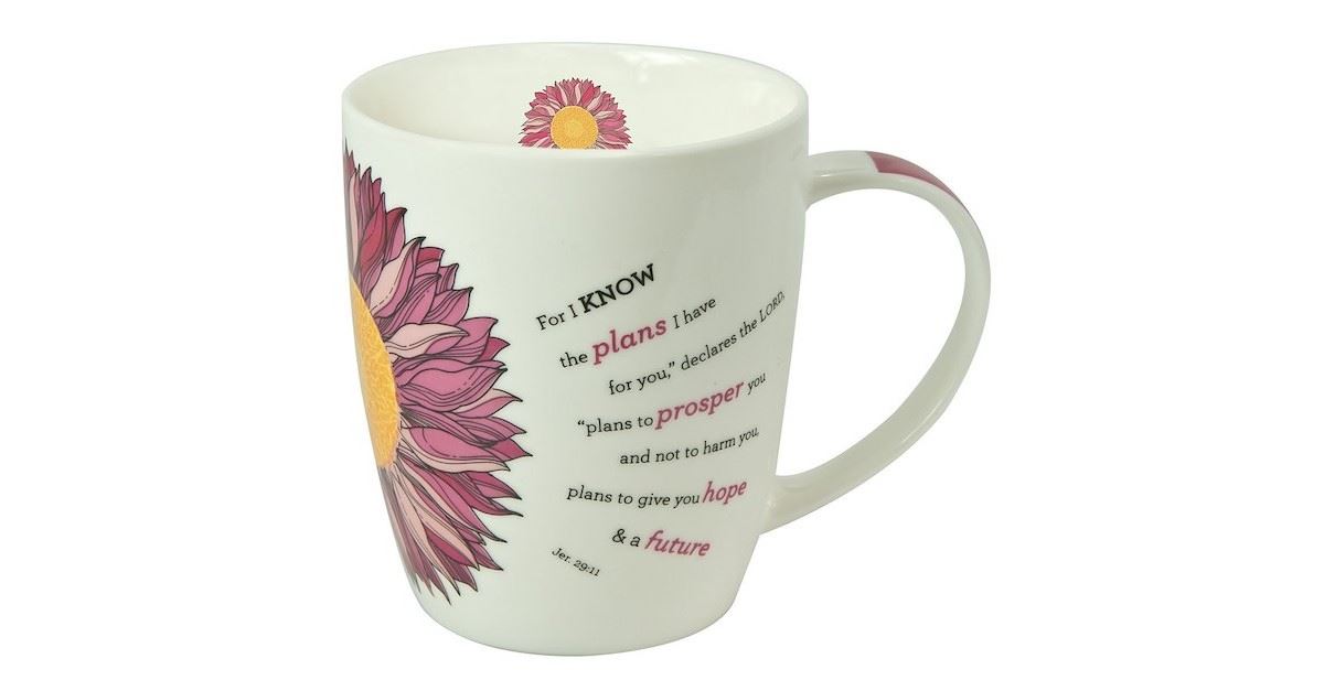 Jer. 29:11 coffee mug, graduation gifts