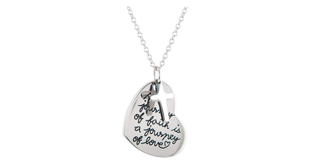 A Journey Of Faith Is A Journey Of Love Pendant