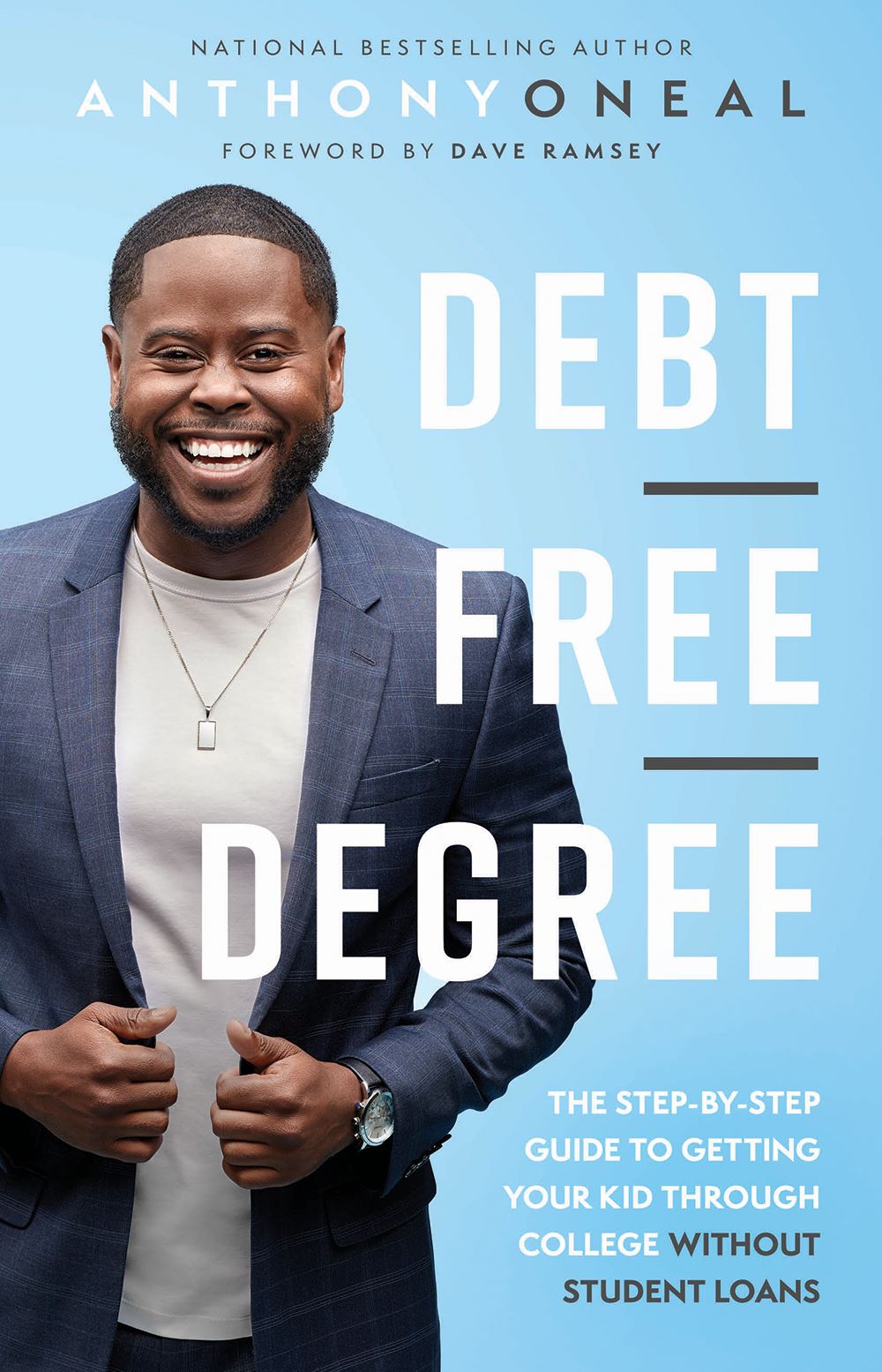 Debt Free Degree Book Cover by Anthony ONeal