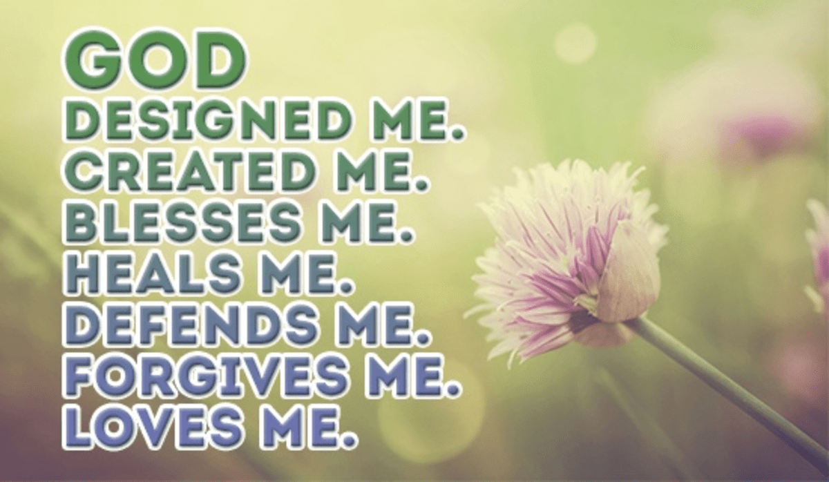 God Designed Me Christian Inspirational Images