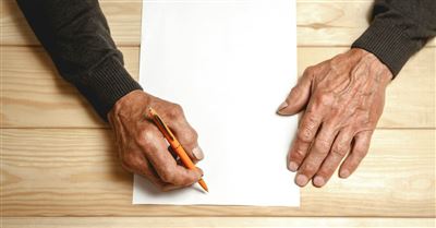 6. Write a prayer.