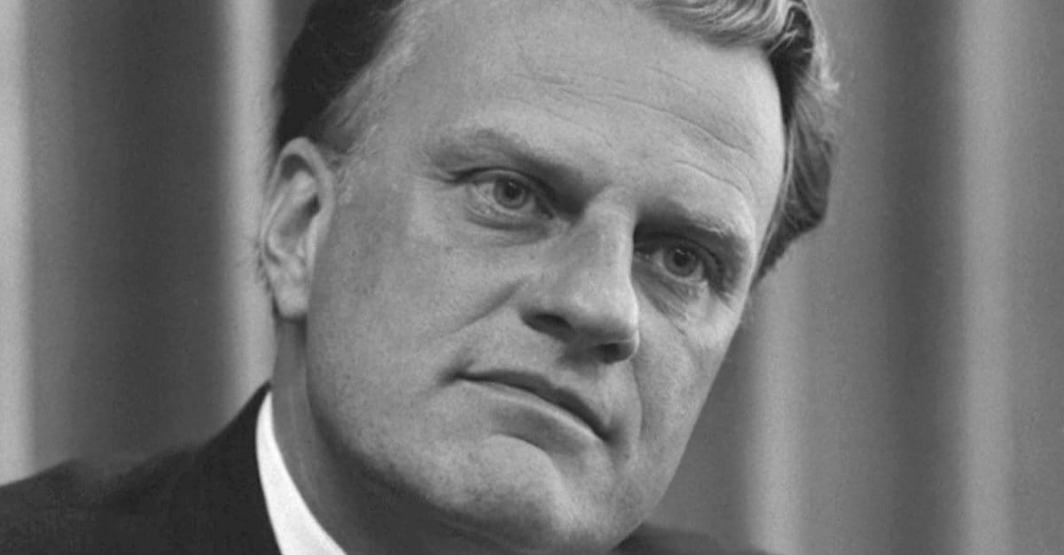 4. Billy Graham walked in love. 