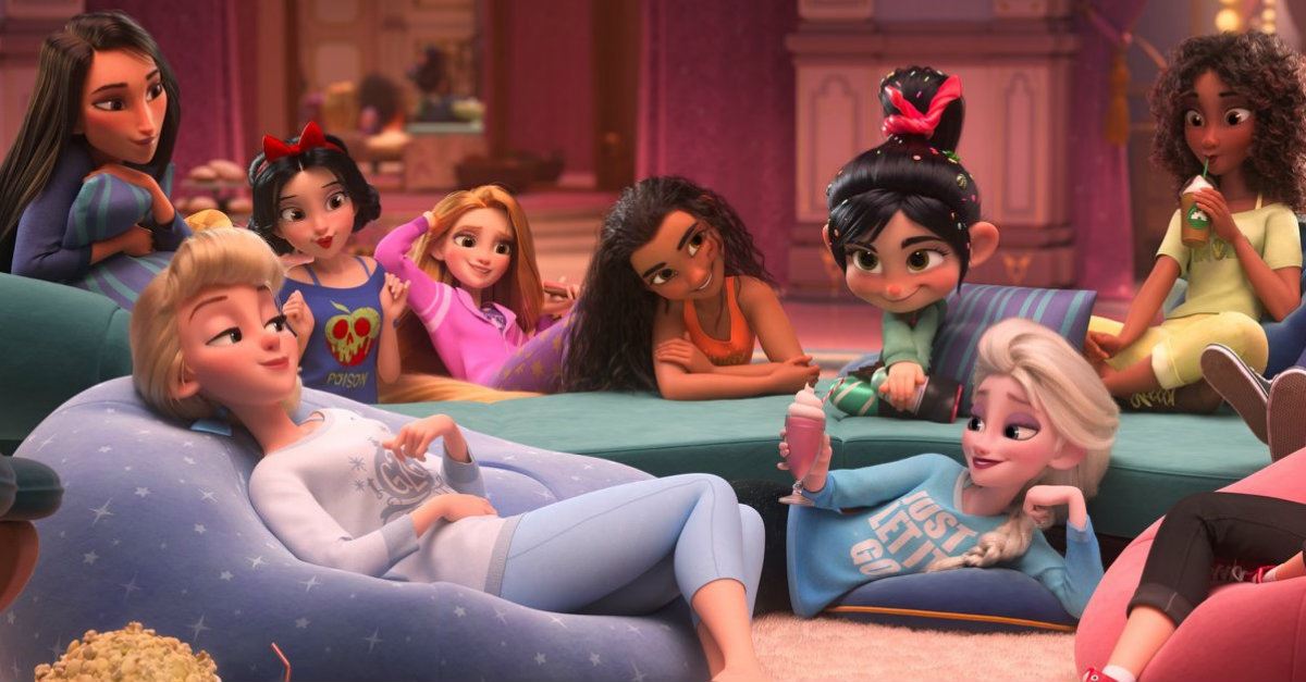 Ralph Breaks the Internet, Disney princesses