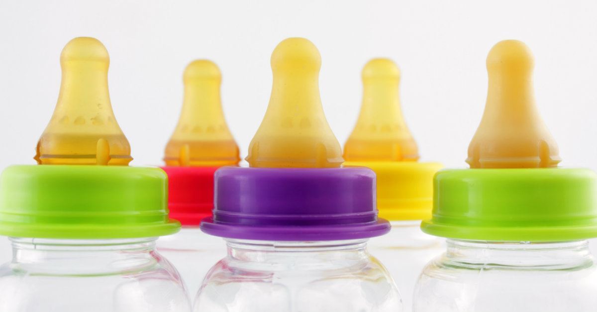 4. Fill baby bottles for a crisis pregnancy center.