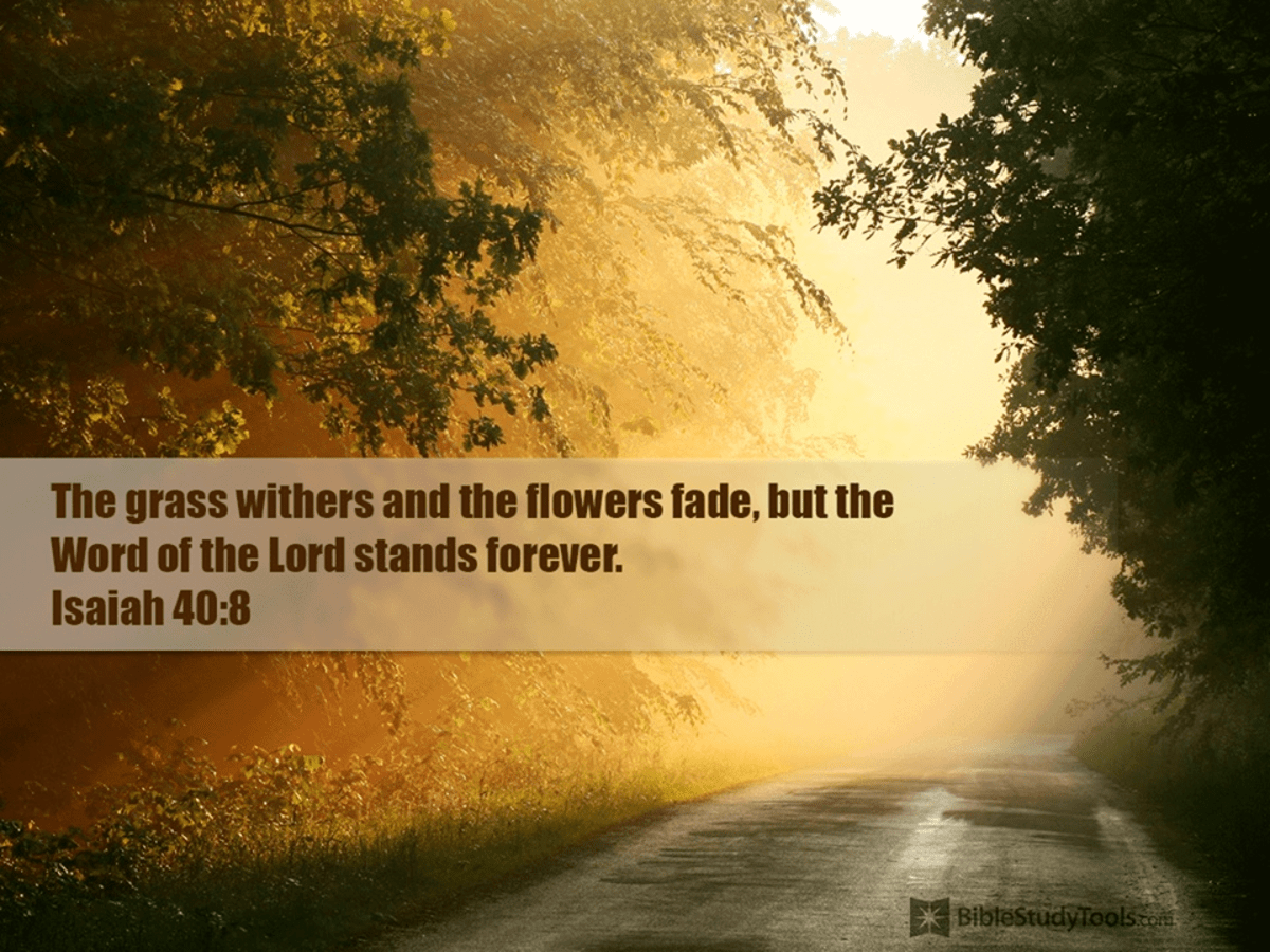 The Word Stands Forever Christian Inspirational Images