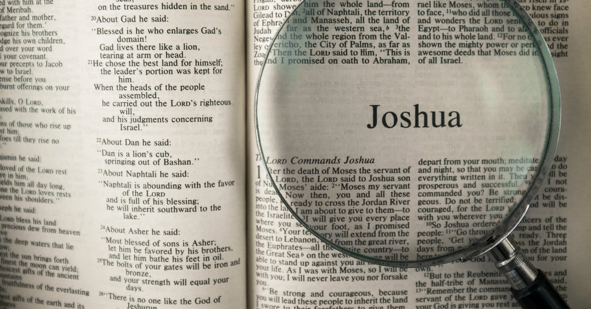 5. Joshua's Pep Talk (Joshua 1)