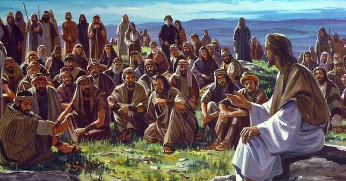 Jesus Teaching The Beatitudes