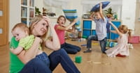 9. Being expected to balance the home and family alone.