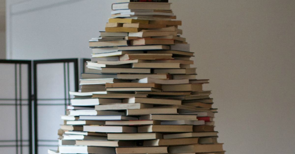 9. Make a book tree. 