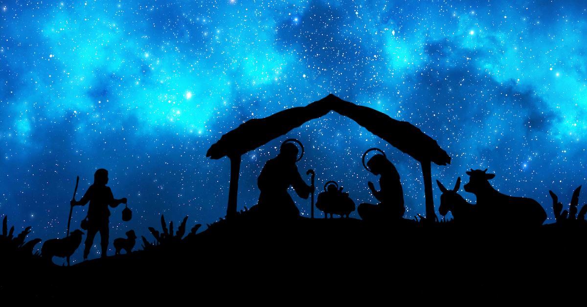 12. Create a living Nativity. 