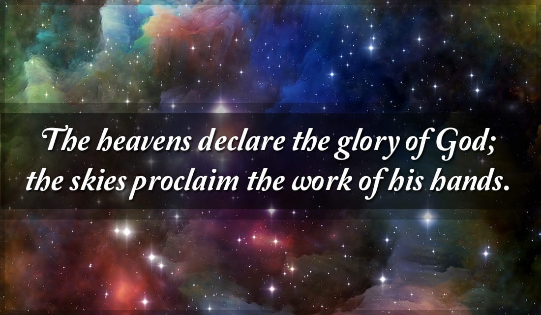 The Heavens Declare the Glory of God ecard, online card