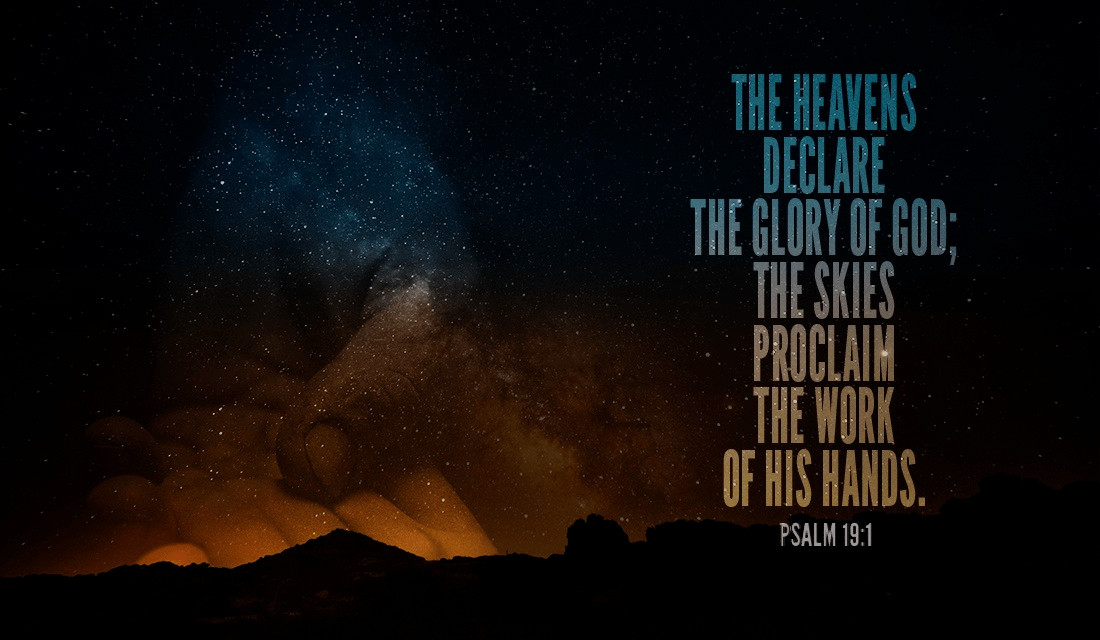 The Heavens Declare the Glory of God ecard, online card