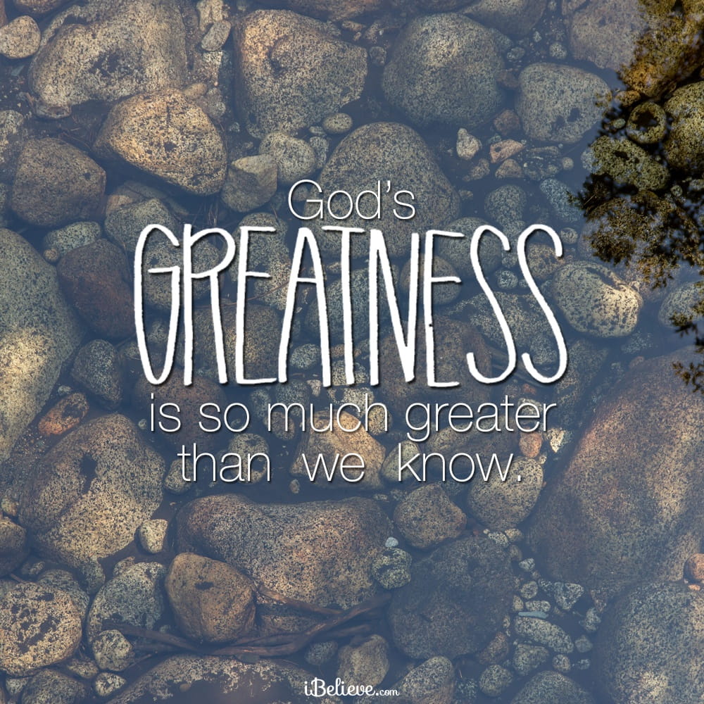 Gods-greatness