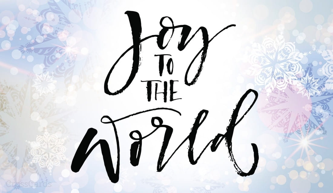 Joy to the World! ecard, online card
